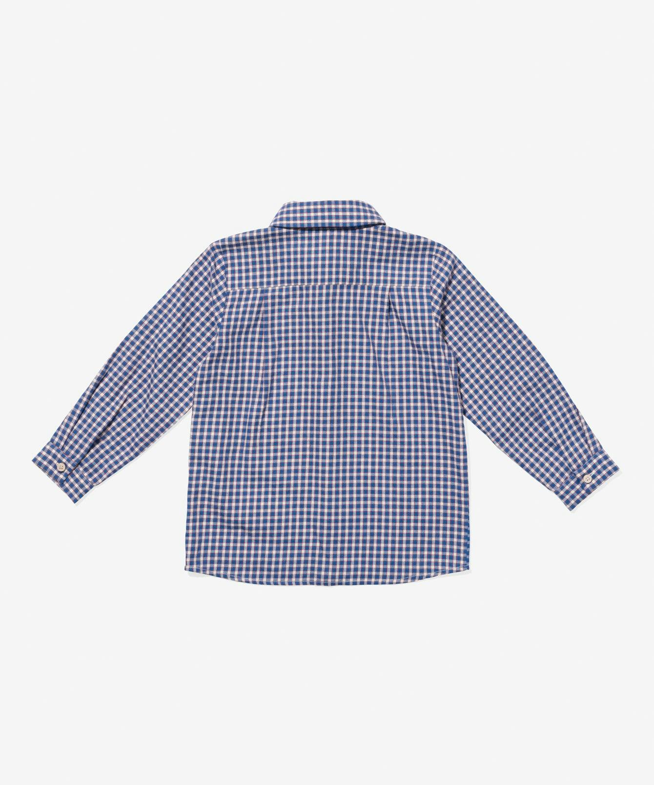 Jeffie Shirt, Marine Tiny Check
