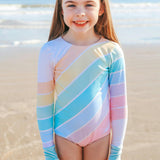 West Coast Rainbow One Piece Long Sleeve