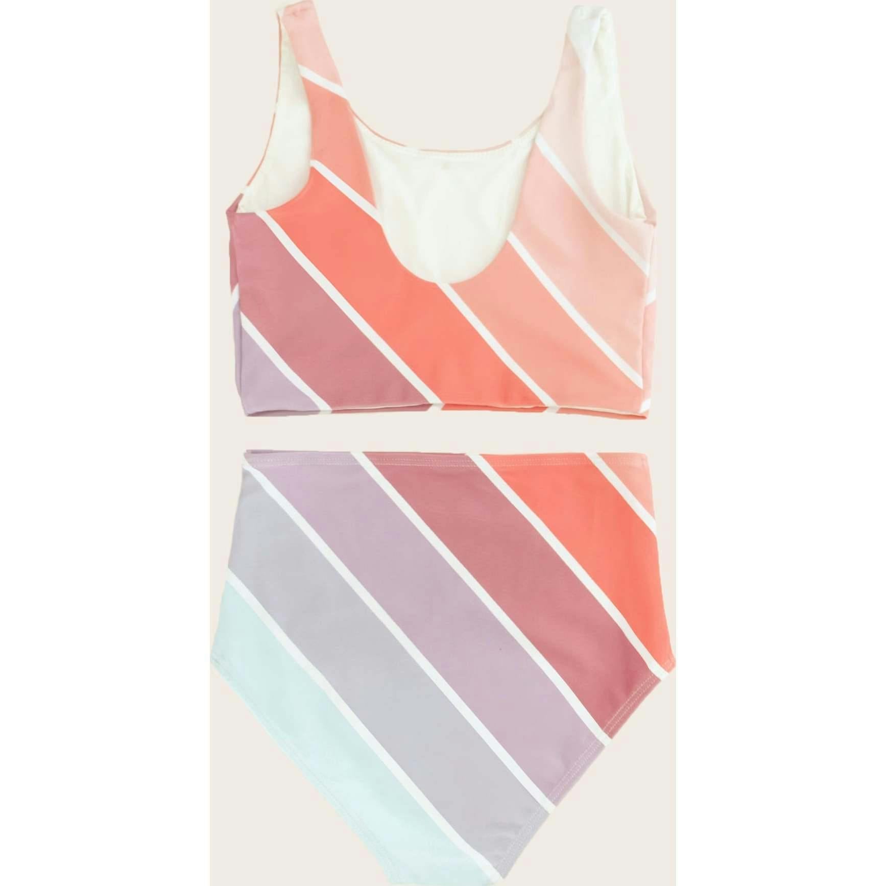 Coral Sea Rainbow Two Piece Tank