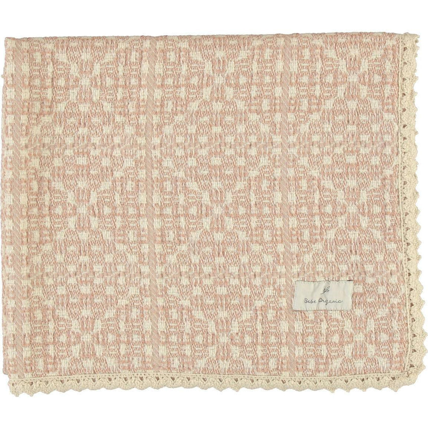 Crochet Blanket Crochet Faded Rose