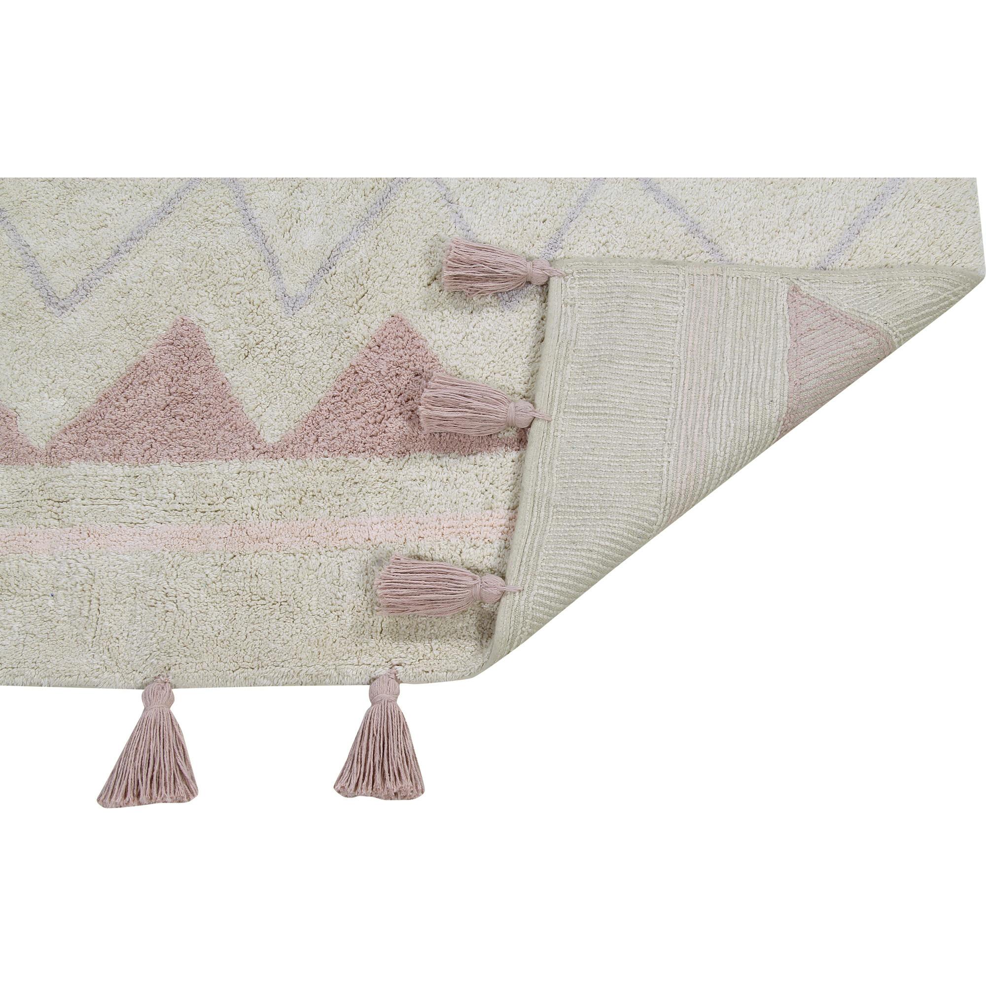 Azteca Natural Washable Rug, Multi