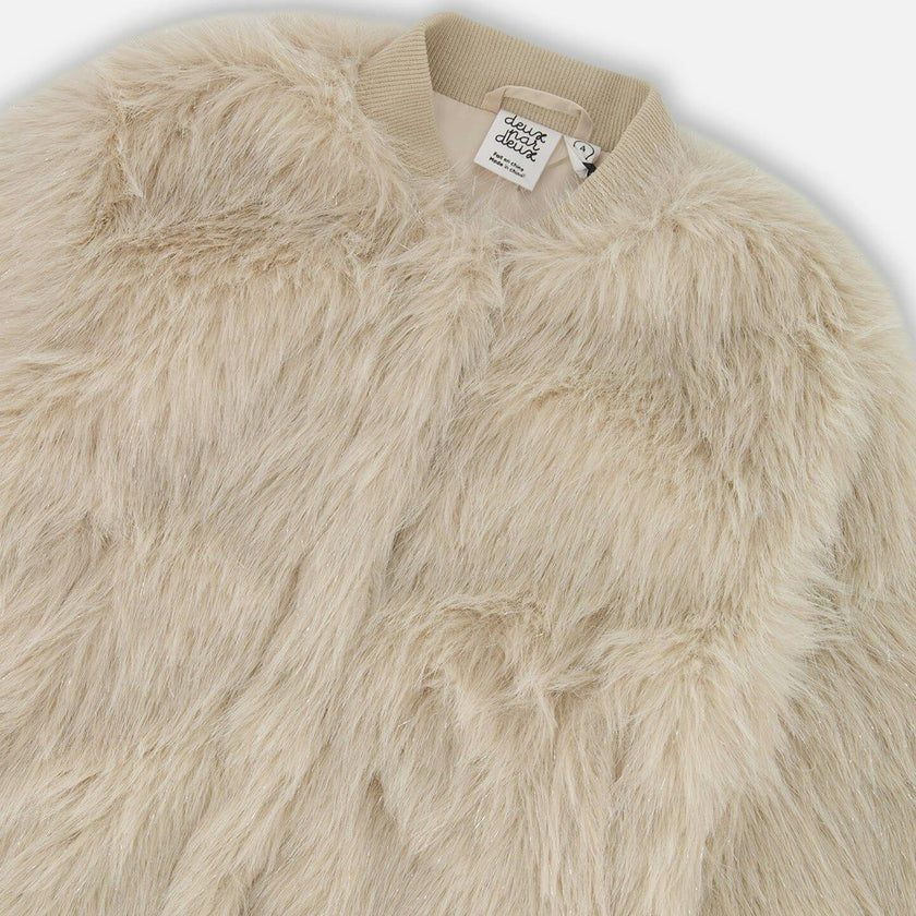 Short Faux Fur Coat