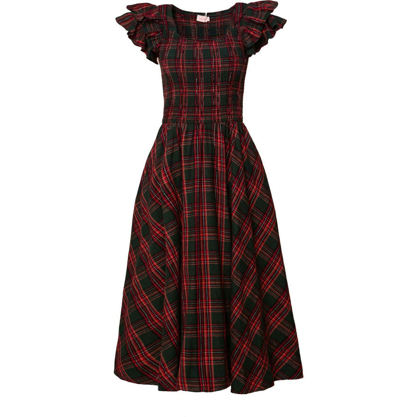 Hattie Dress in Evergreen Plaid 5X Hattie Dress in Evergreen Plaid 5X