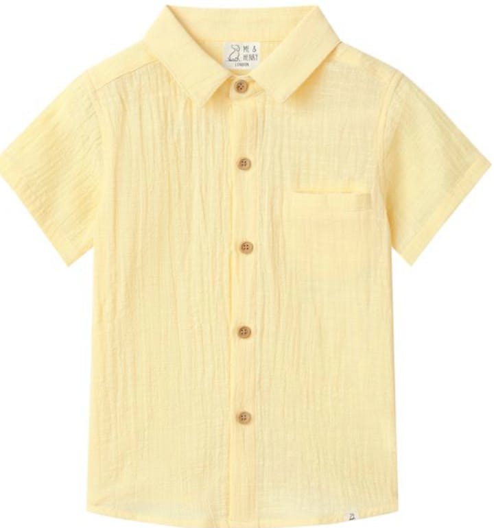 LEMON NEWPORT WOVEN  SHIRT