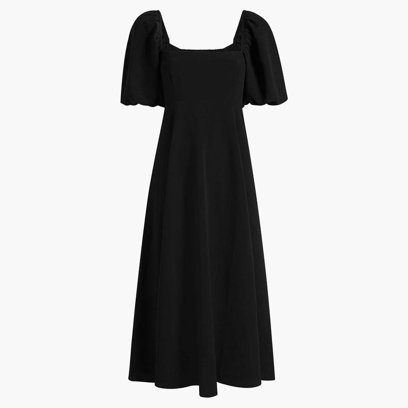The Matilda Dress - Black Crepe