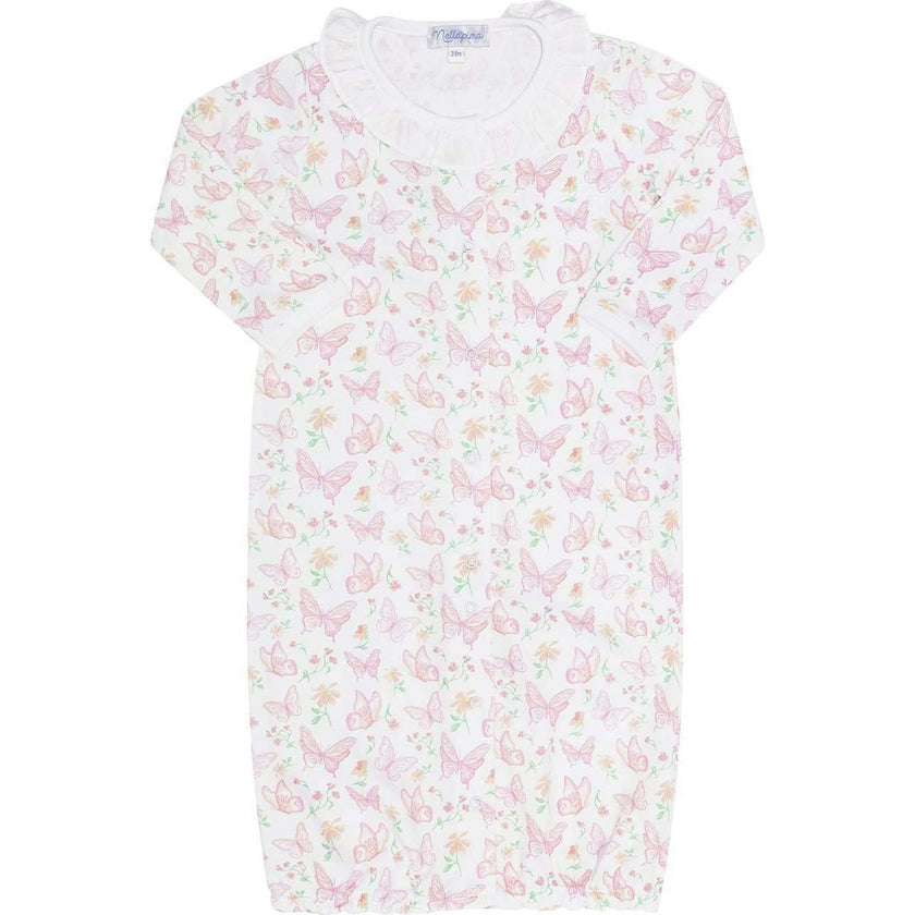 Butterflies Print Converter Gown