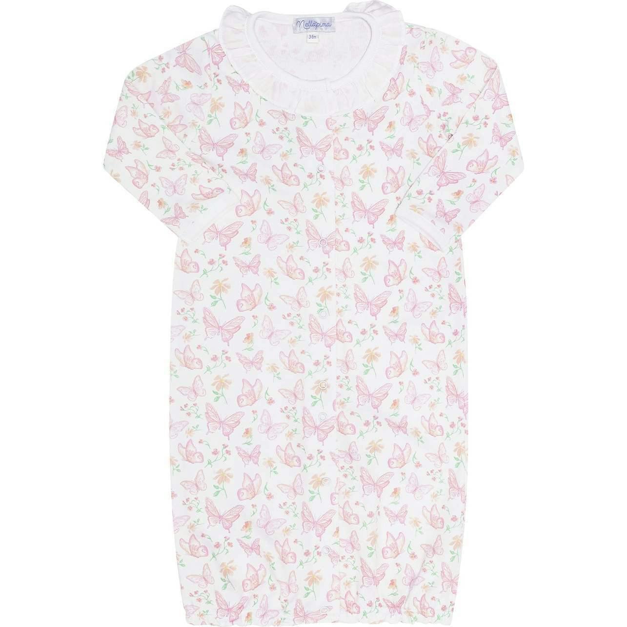 Butterflies Print Converter Gown