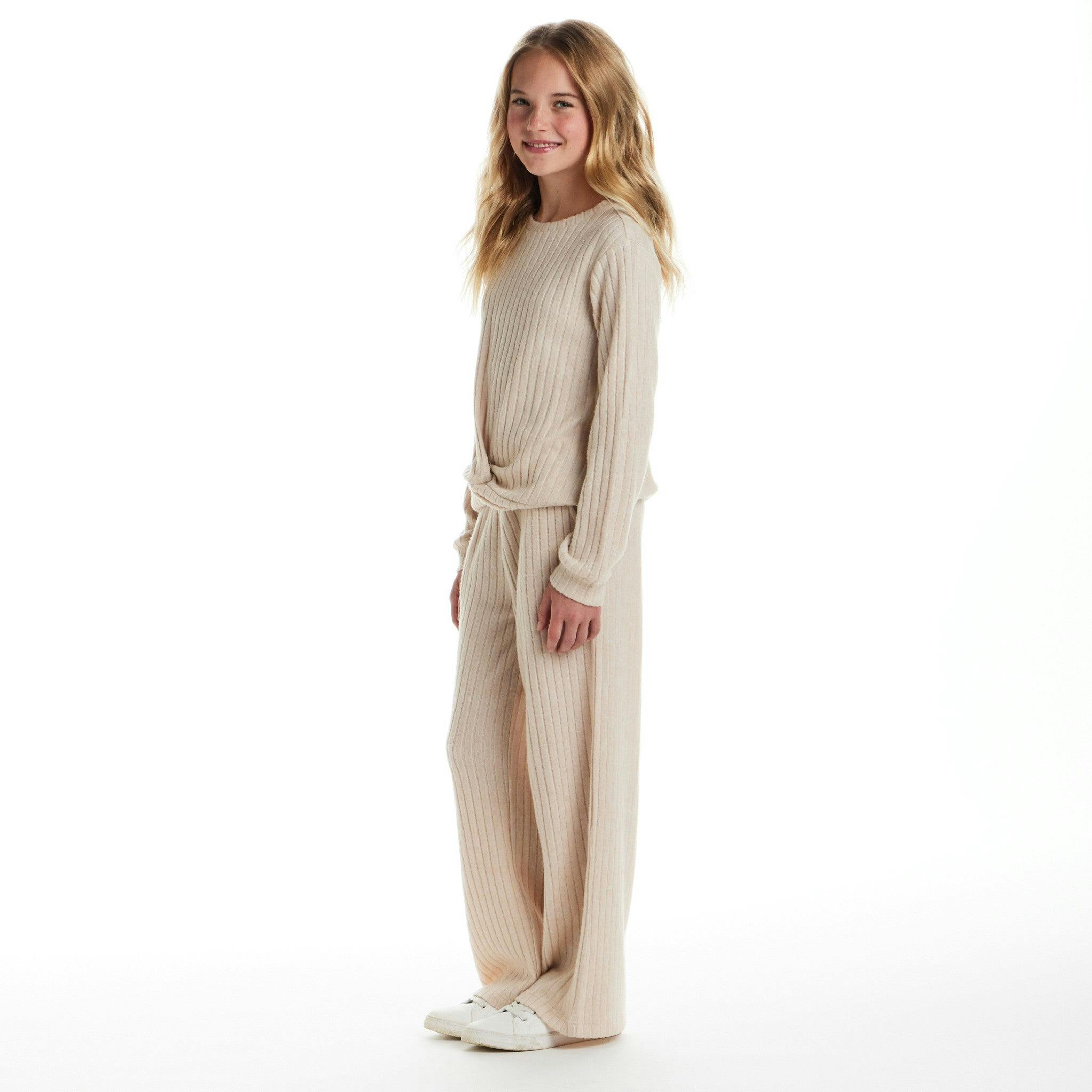 Big Kids Hacci Rib Lounge Set