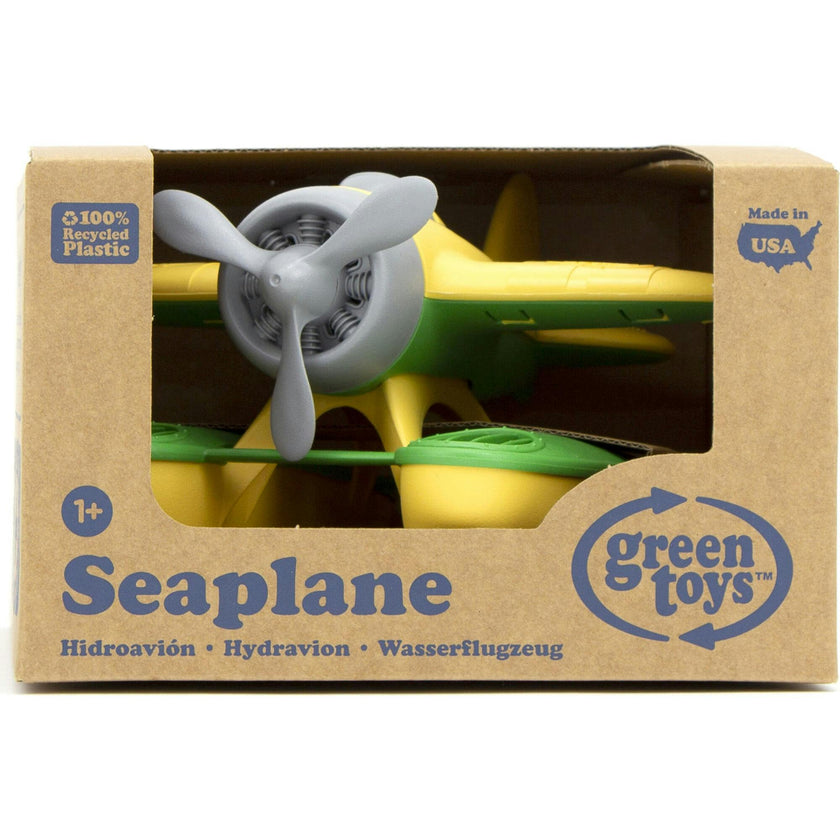 Green Toys: Seaplane - Yellow - Floating Water & Bathtime Toy