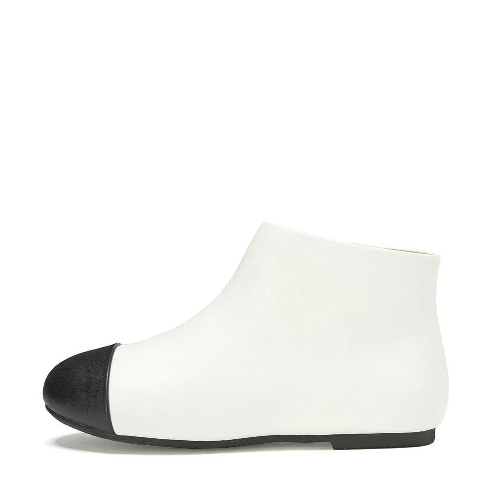 Chiara 2.0 Retro 2-Coloured Leather Boots