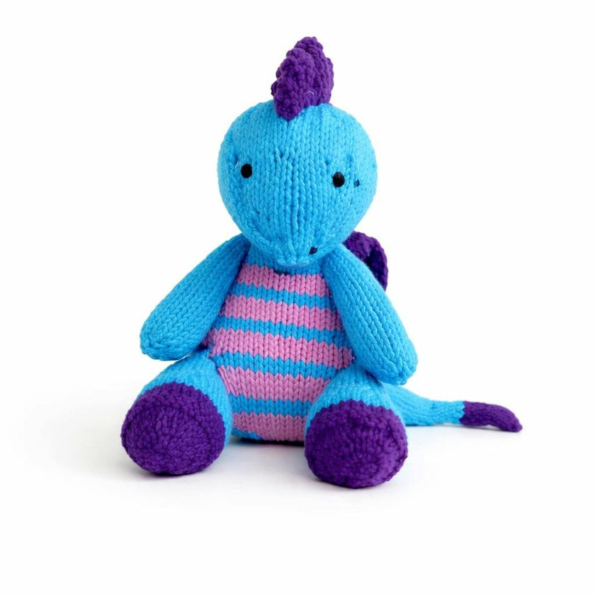Knit Buddy  | Tina the Turquoise Dragon