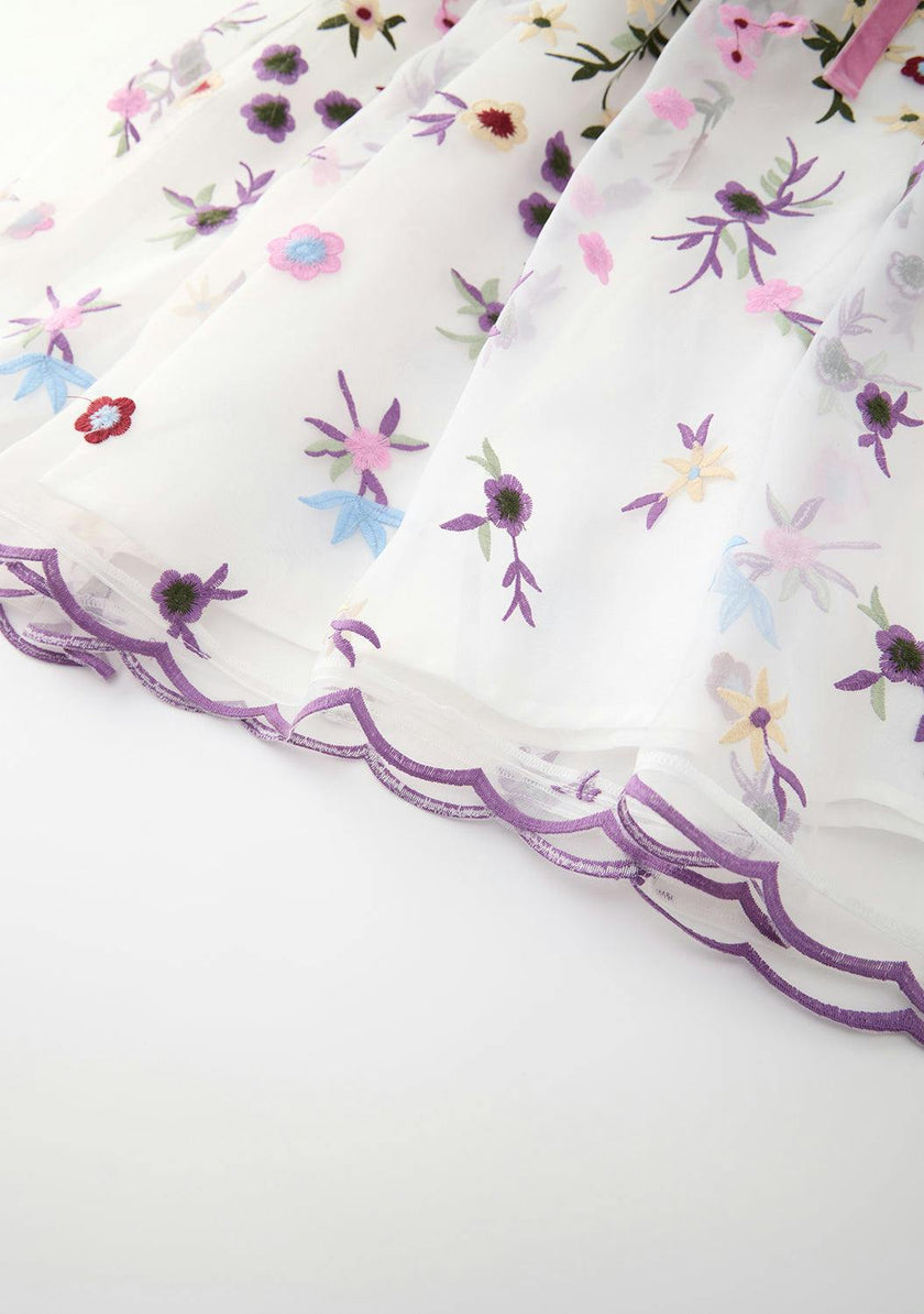 Chantelle Embroidery Maxi Dress