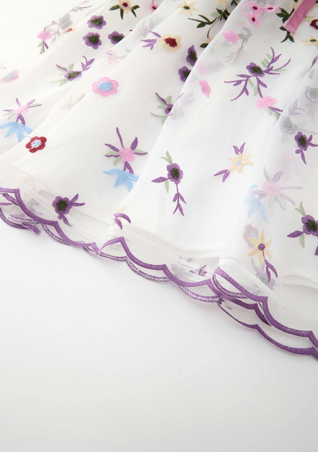 Chantelle Embroidery Maxi Dress