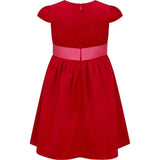 Lilibet Velvet & Satin Party Dress