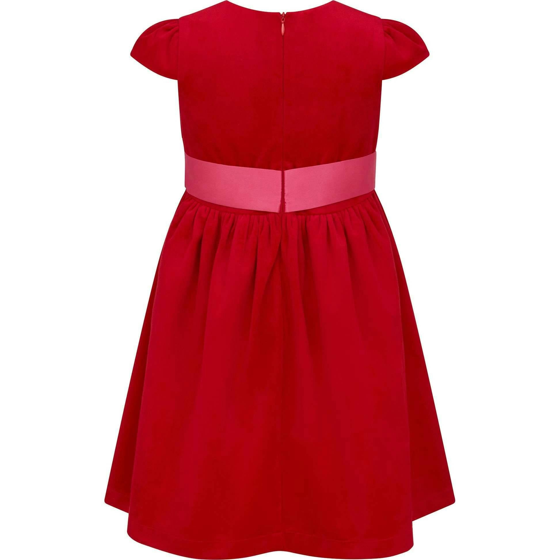 Lilibet Velvet & Satin Party Dress