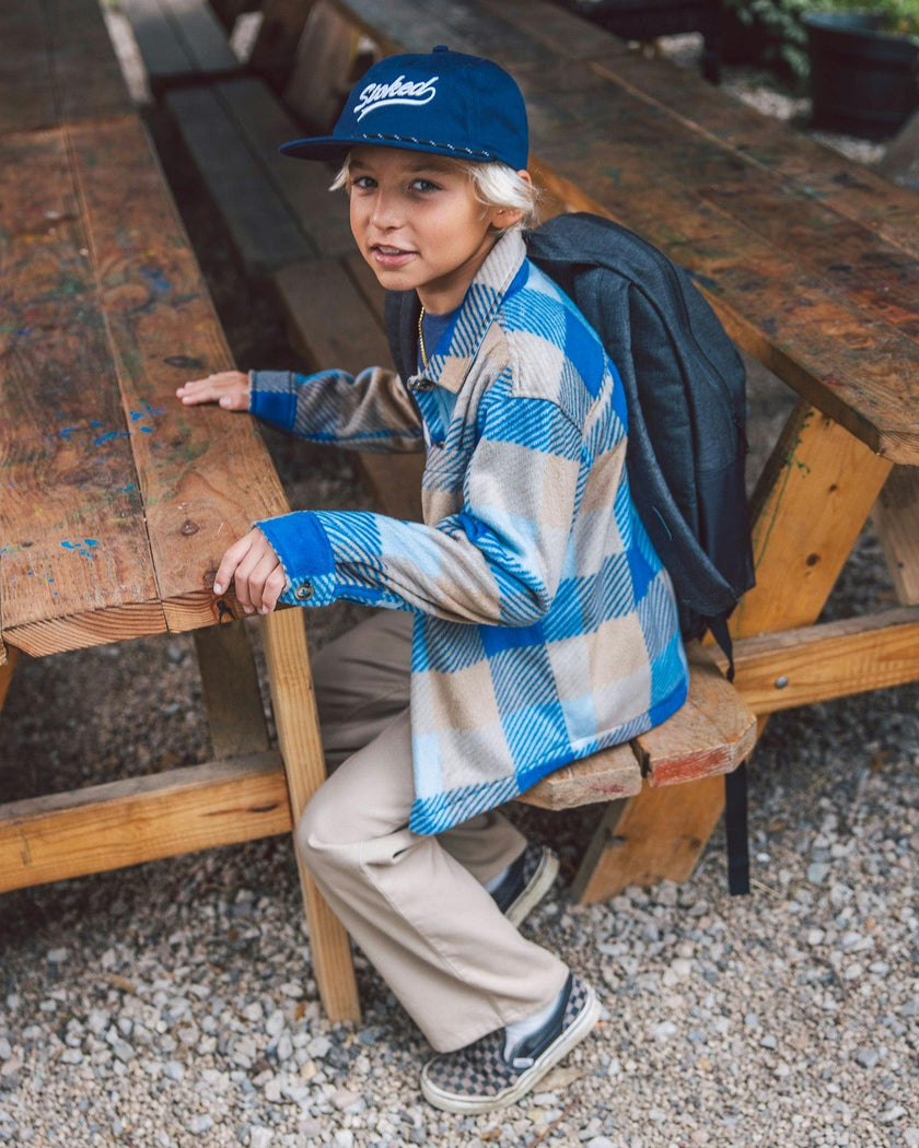 Alpine Cozy Shirt - Crown Blue Fleece