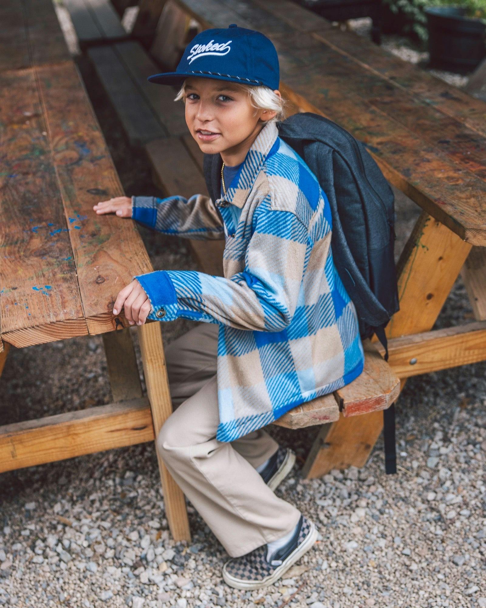 Alpine Cozy Shirt - Crown Blue Fleece