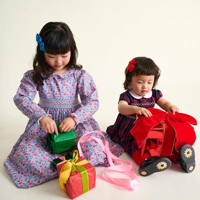 Smocked Girls Dress Frida