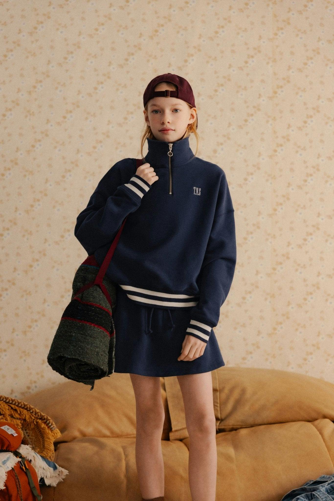 Mochi Teen Polo Black Iris