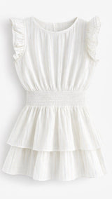 Marigot Dress in White