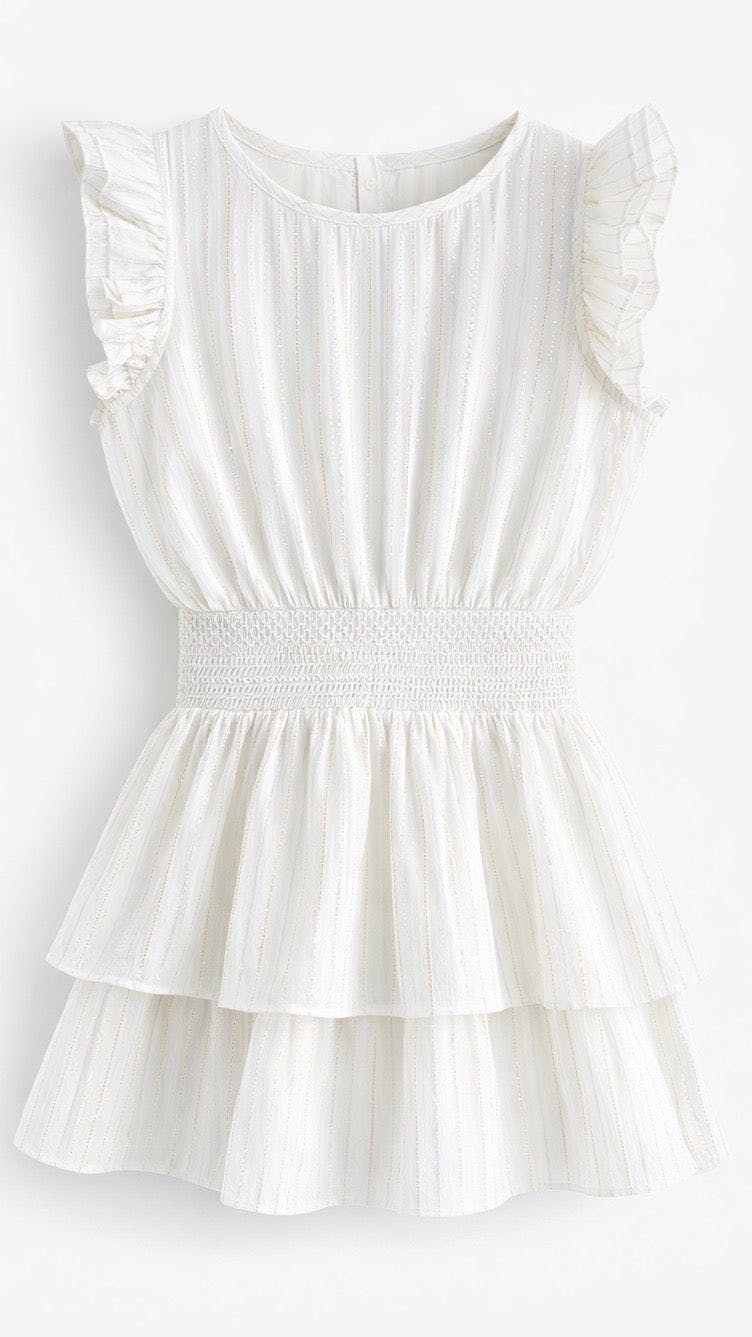 Marigot Dress in White