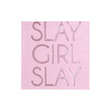 Witty "Slay Girl Slay" Cocktail Napkins