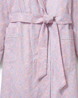 Women’s Twill Robe in Fleur Blush