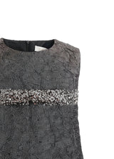 Dark Gray Speckled Dress