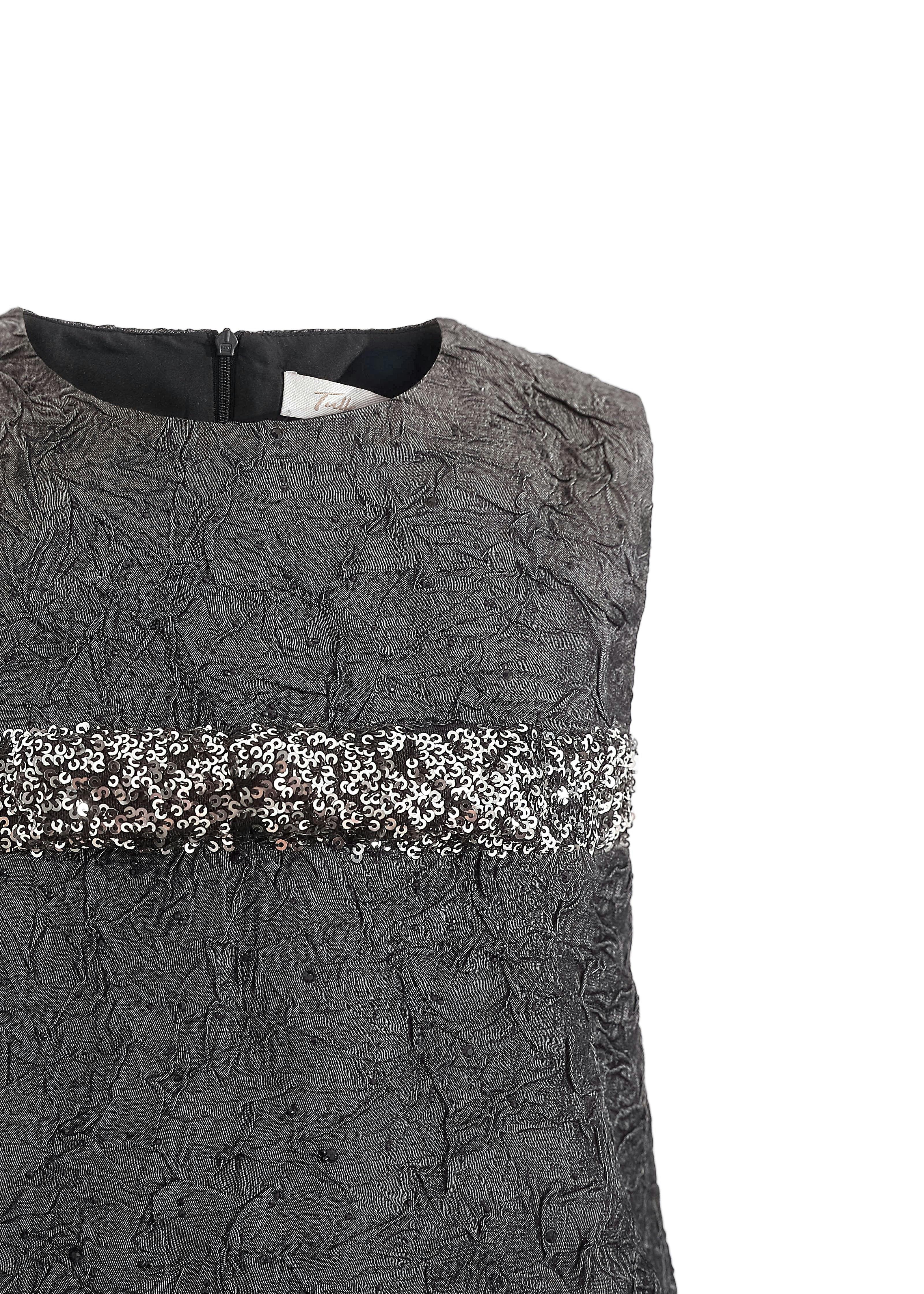 Dark Gray Speckled Dress