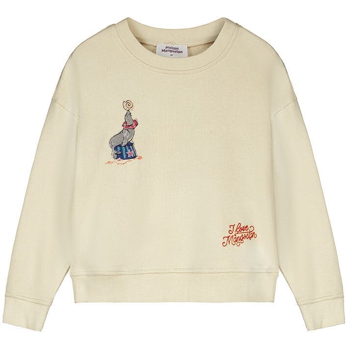 CIRCUS EMBROIDERY SWEATSHIRT