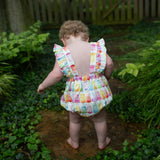 Bubble Romper in Popsicles