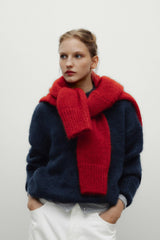 Cozy Woman Jumper Black Iris