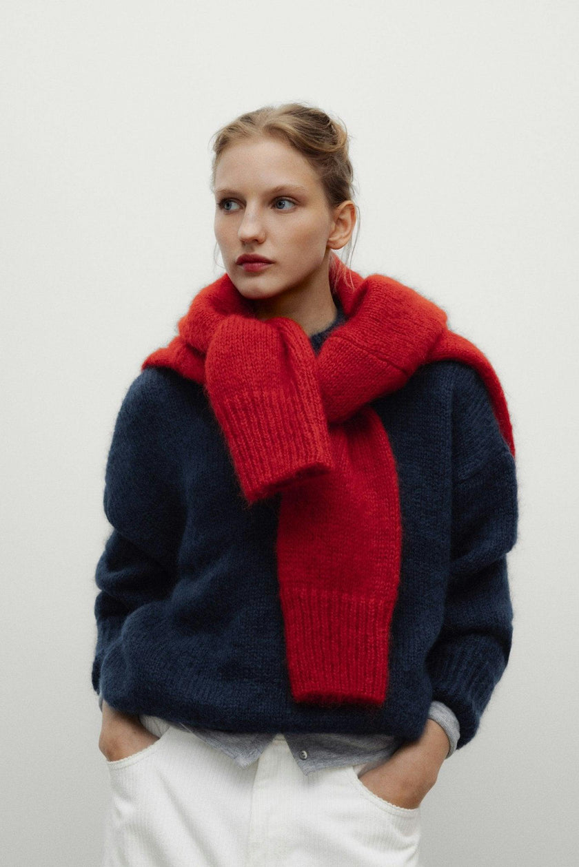 Cozy Woman Jumper Black Iris