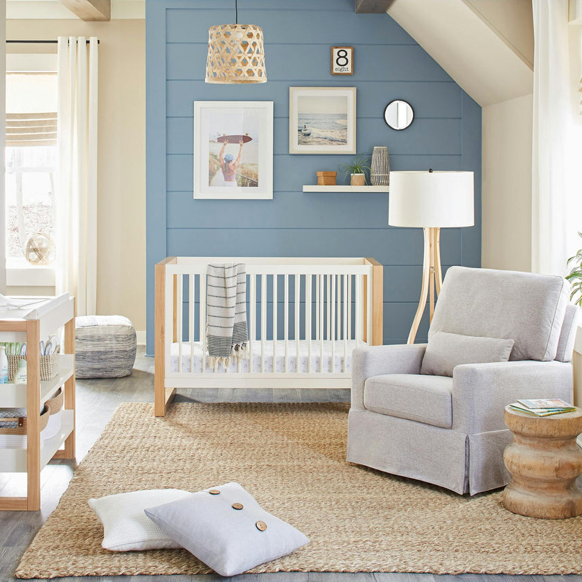 Nantucket 3-in-1 Convertible Crib with Toddler Bed Conversion Kit