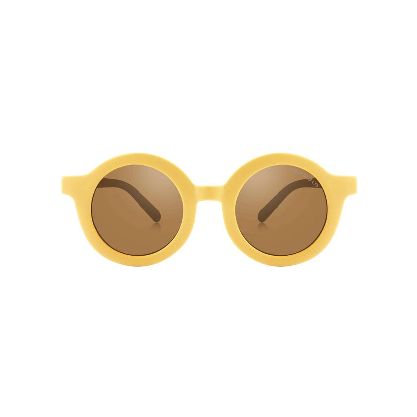 Original Round Sustainable Sunglasses | Bio-Based  Bendable Polarized