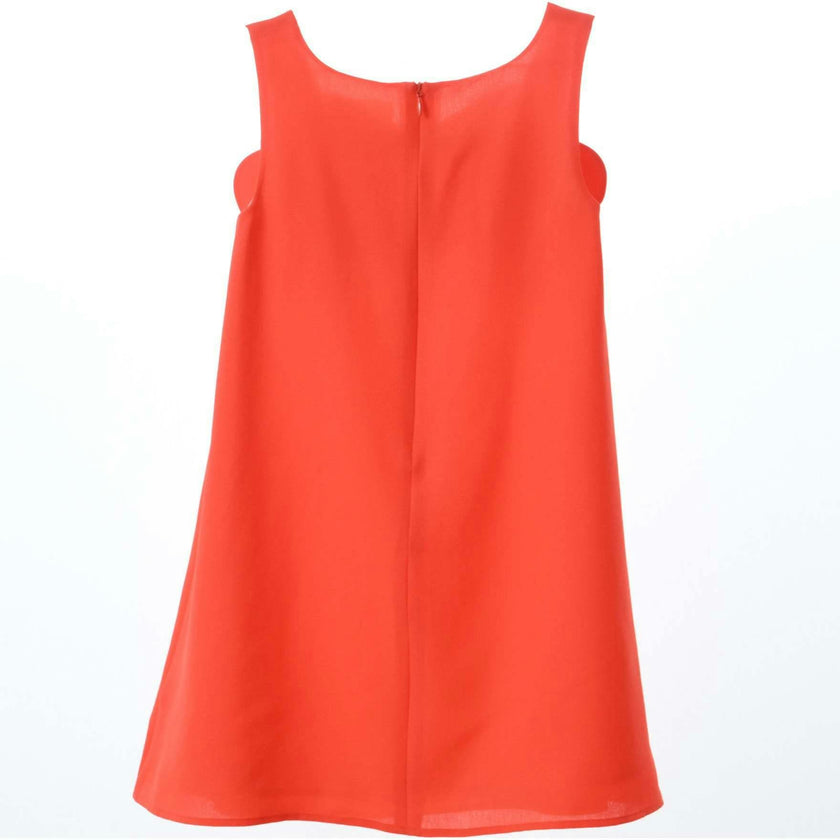 Esme dress (scarlet-orange)