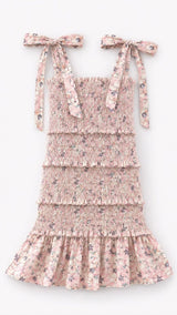 Reine Dress Blush Meadow Pink