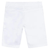 White Twill Shorts  - FINAL SALE