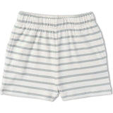 Organic Tank Top & Shorts Set - Fog Stripes