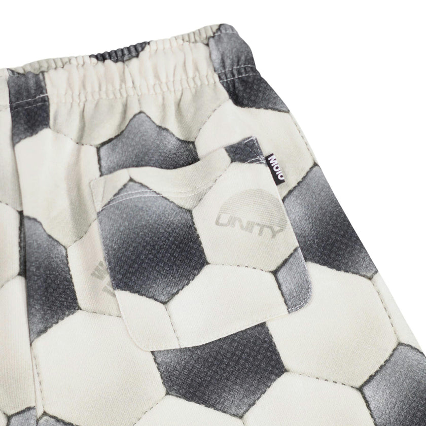 Gray Adian Football Moon Shorts