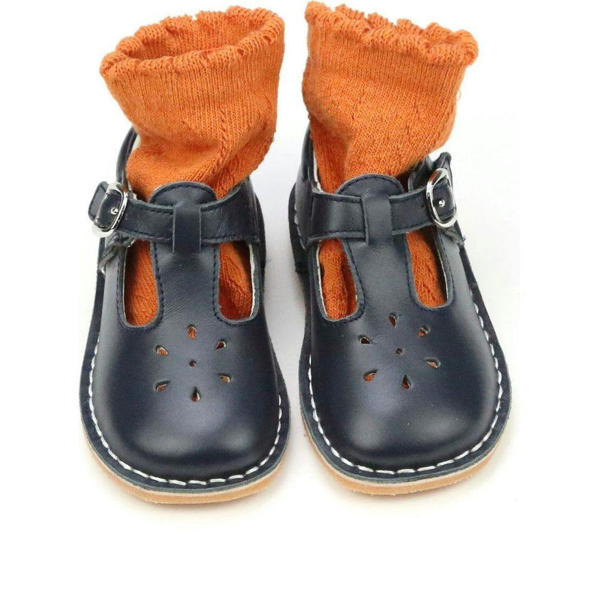 Crochet Knee High Socks (Spicy Orange)