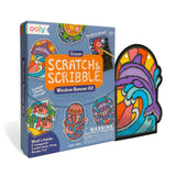 Scratch & Scribble Mini Window Banner Kit - Ocean - 6 Cards
