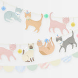 Cute Kittens Garland Set