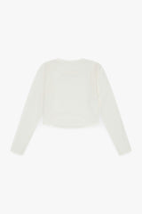 Tenly Rayon Rib Curved Hem L/S Top