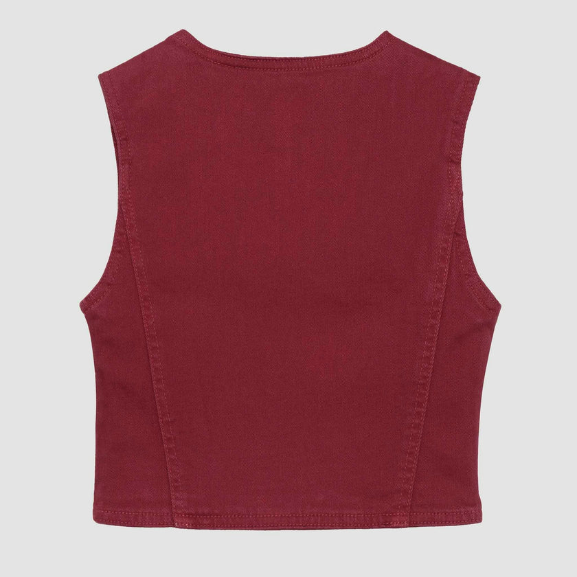 Zizi Vest | Crimson