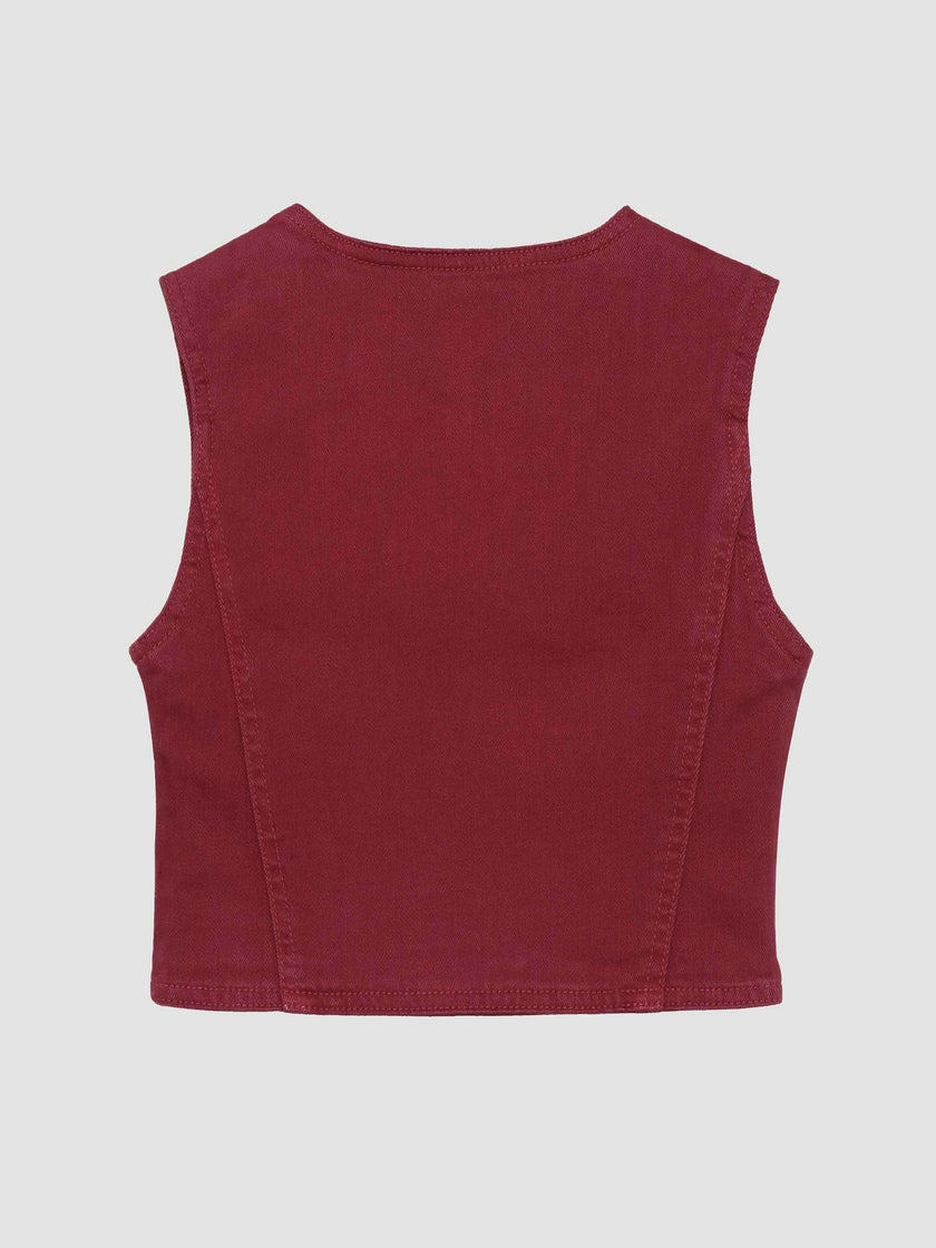Zizi Vest | Crimson