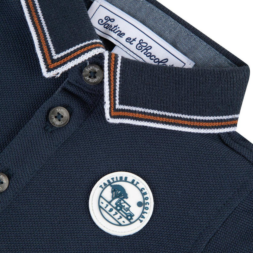 TC Monogram Baby Polo