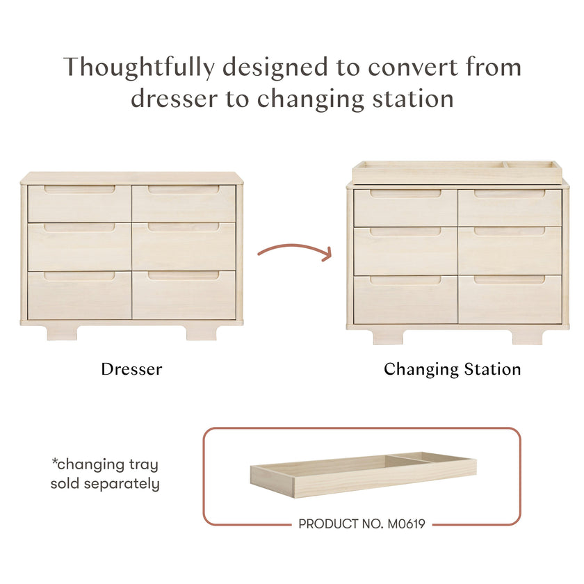 Yuzu 6-Drawer Dresser (48")
