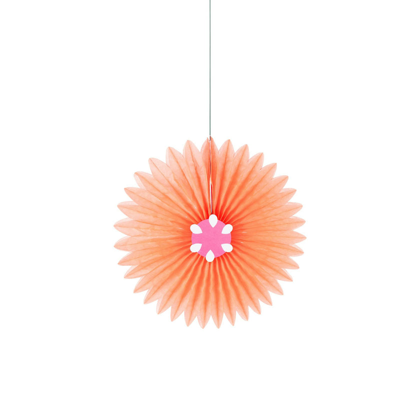 Tropical Fruit Honeycomb Decorations