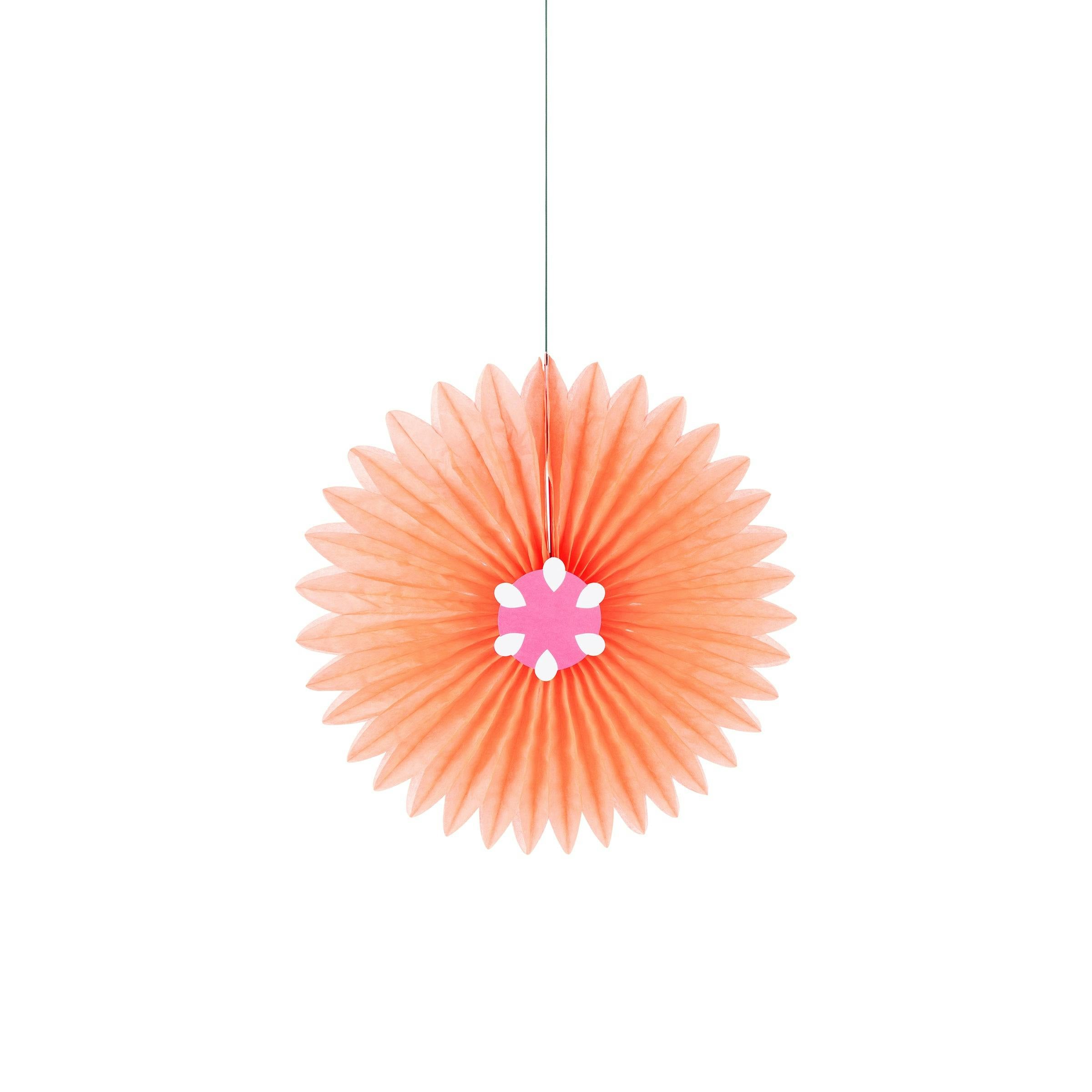 Tropical Fruit Honeycomb Decorations